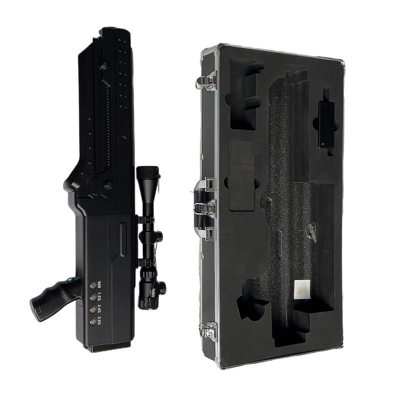  茶陵手持便携式枪型低空防御反制四通道A型