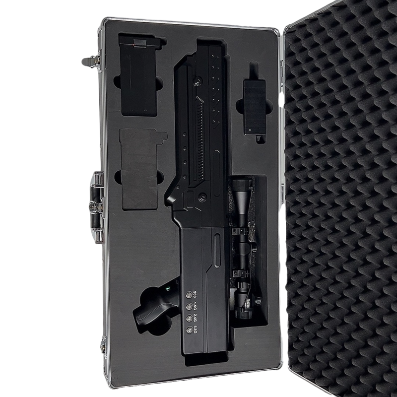  茶陵手持便携式枪型低空防御反制四通道B型