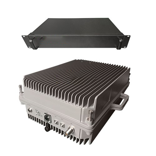  茶陵TETRA800数字警用集群数字光纤直放站远近端机